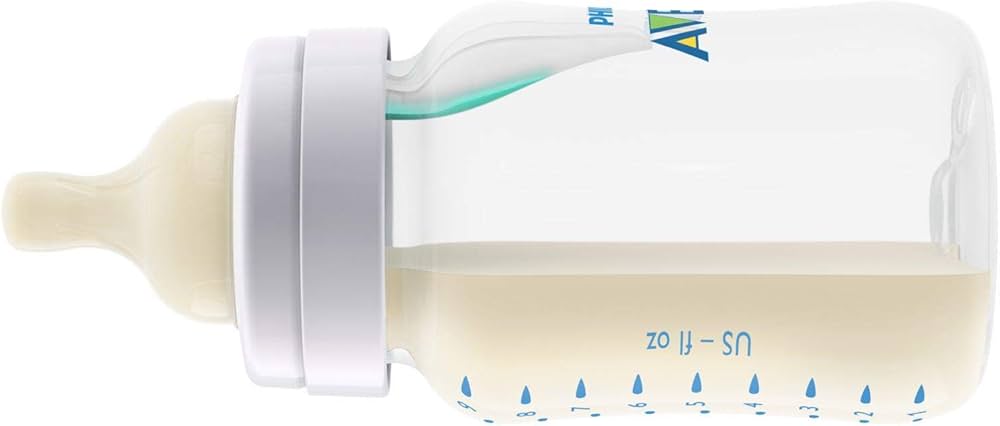 Lot de 3 Biberons Philips Avent Anti-Colique 260 ml – Valve AirFree – Réduction des Coliques, Gaz et Reflux – Dès 1 Mois