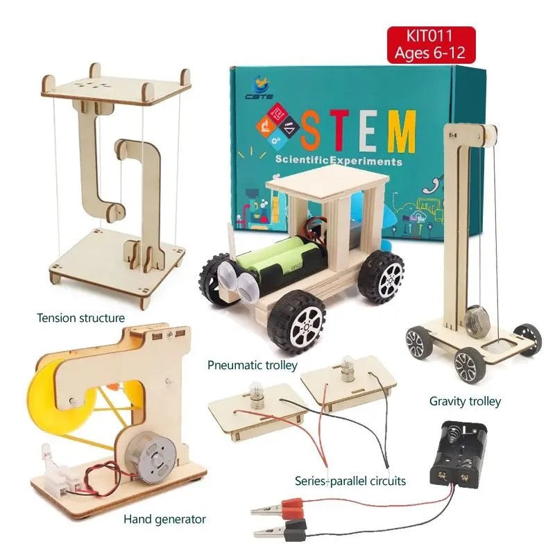 🔧 Kit Science d’Expérimentation Électrique Lampe– Apprendre en S’Amusant