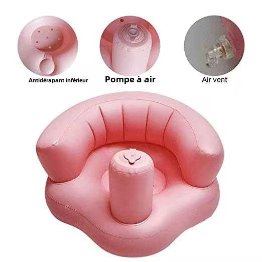 Siège gonflable apprendre à S’asseoir , 3 couleurs dispo