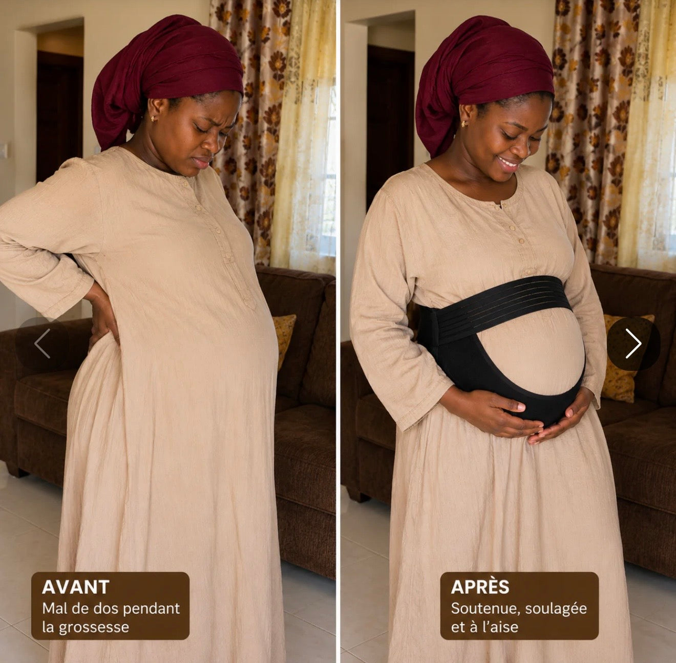 Ceinture de Soutien de Grossesse – Confort et Soulagement au Quotidien 🤰✨