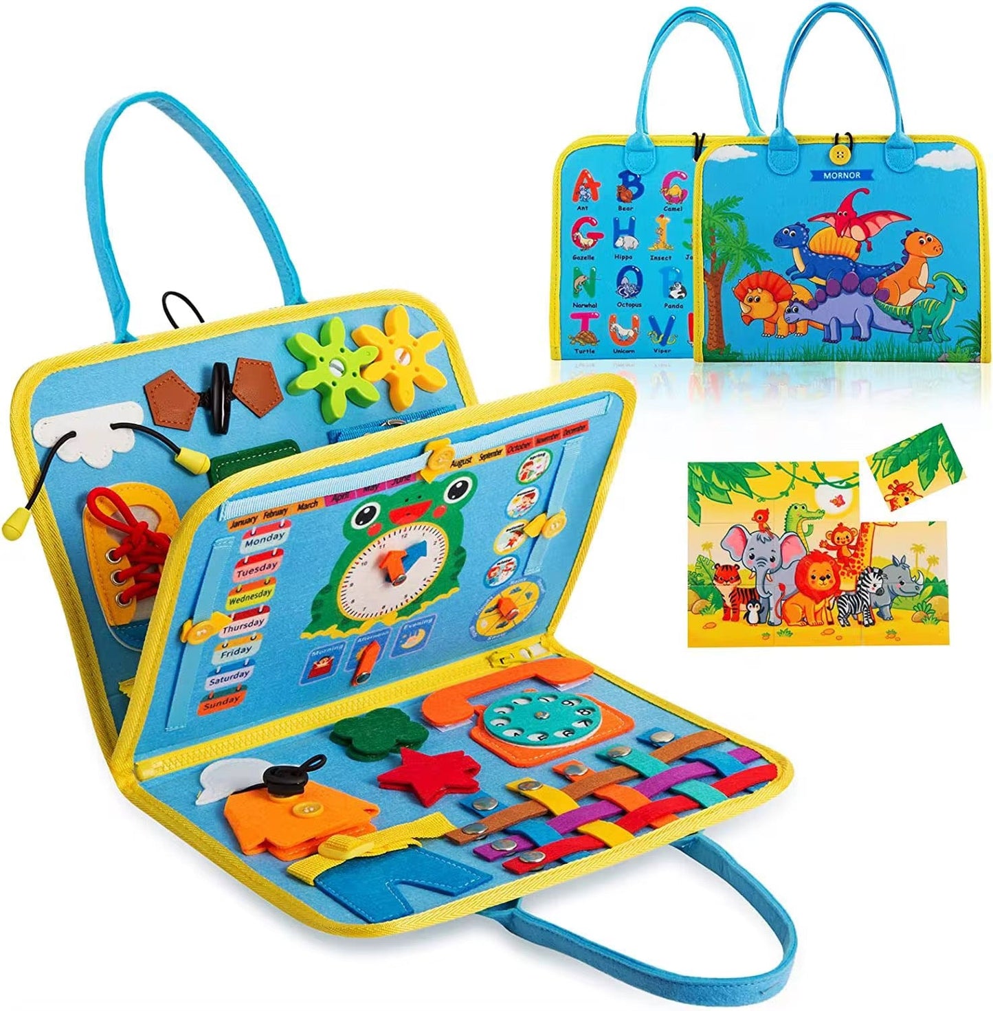 Busy Book Montessori – Livre d’Activités Éducatif pour Enfants