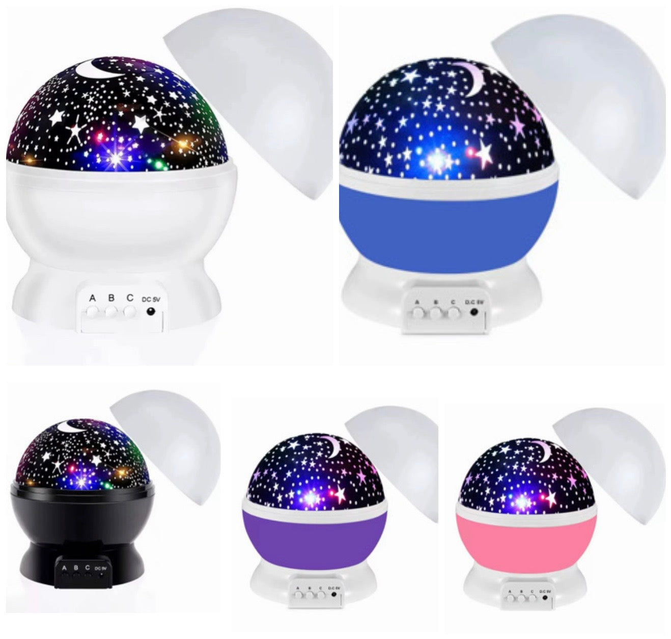 🌙 Veilleuse Projecteur Ciel Étoilé – Transformez Chaque Nuit en Voyage Magique