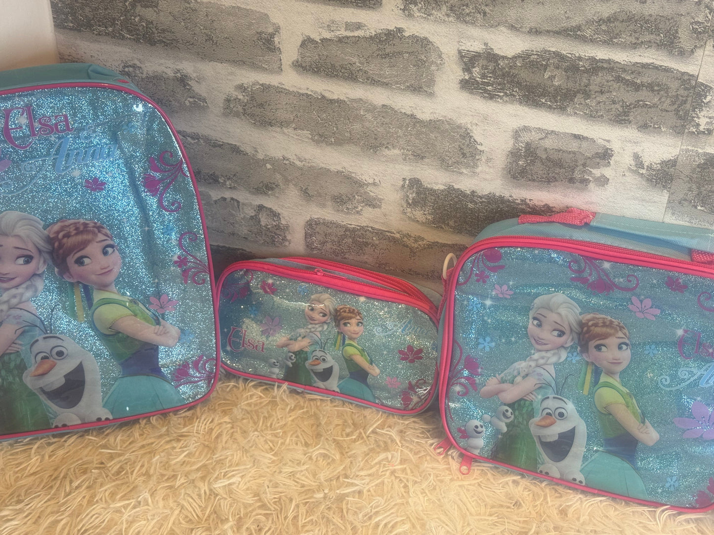 Ensemble 3 Pièces Enfant maternelle CI – Modèles Paw Patrol, Reine des Neiges & Spiderman