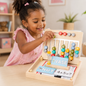 📚 Jeu Montessori d’Apprentissage des Mots et des Lettres en Bois