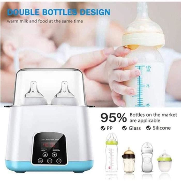 Chauffe-Biberon & Stérilisateur Double Électrique – Bottle Warmer & Sterilizer