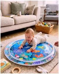 Tapis d’Eau Gonflable pour Bébé – Éveil Aquatique 0-1ans