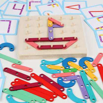 Jouet qui aide les enfants à former lettres, chiffres et compétences.