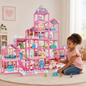 Maison de Poupée pour Filles 465 pieces ,