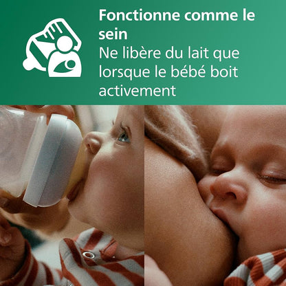 Philips Avent – Coffret Naissance Verre Natural Response – Kit Nouveau-Né – Verre Pur –Sans BPA