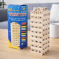 Jeu d’Équilibre en Bois – Tour de Blocs Empilables Numérotés – 54 Pièces – Jeu d’Adresse et de Réflexion pour Enfants et Adultes