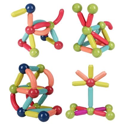 Jeu de Construction Magnétique pour Enfant – Créativité & Imagination