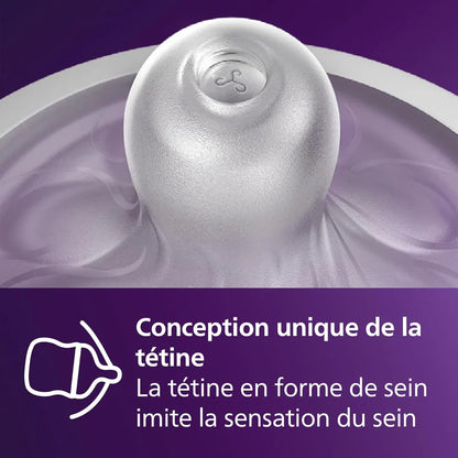 Lot de 2 tétine PHILIPS AVENT – Débit 5 Sans BPA (x2)