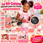 Kit Cuisine Enfant  Jouer, Apprendre et Créer Comme les Grands ! 32 pcs