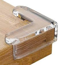 Protection Coins de Table Bébé – Lot de 4 – Transparent