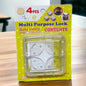 Protection Coins de Table Bébé – Lot de 4 – Transparent