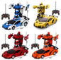 🚗🤖 Voiture Télécommandée Transformable 2-en-1 – Robot & Supercar