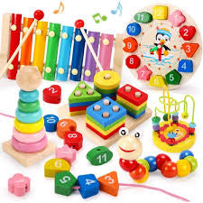 kit de 6 jouets montessori