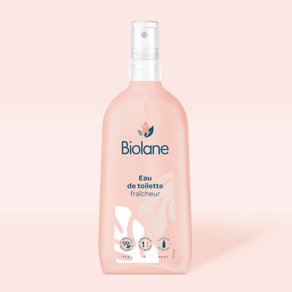 Biolane Eau de Toilette Fraîcheur – Parfum Doux pour Bébé