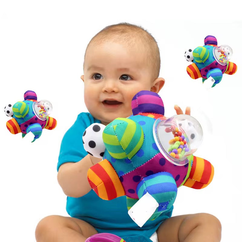 balle bosse eveil peluche hochet