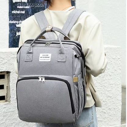 Sac A langer transformable en lit  , sac à dos multifonction pour maman et bébé (Copie)
