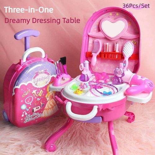 Valise de Maquillage et Accessoires de Princesse