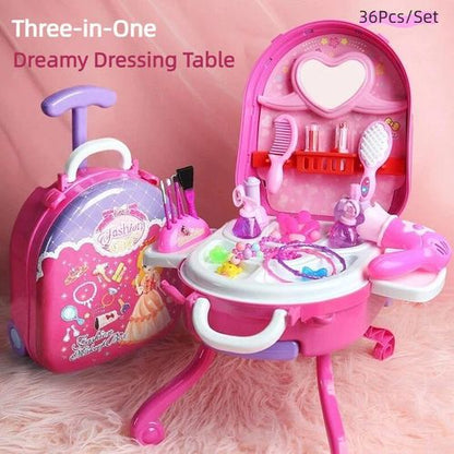 Valise de Maquillage et Accessoires de Princesse