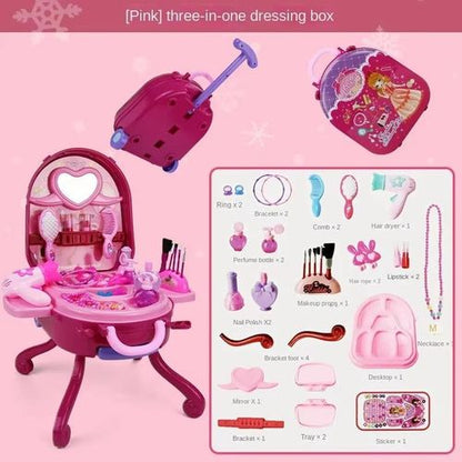 Valise de Maquillage et Accessoires de Princesse