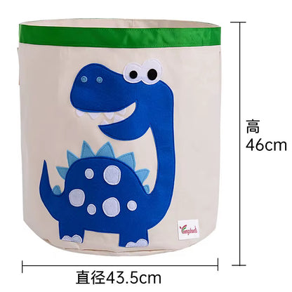 Panier de rangement de jouets circulaire imperméable (plusieurs modèles) Avec fermeture