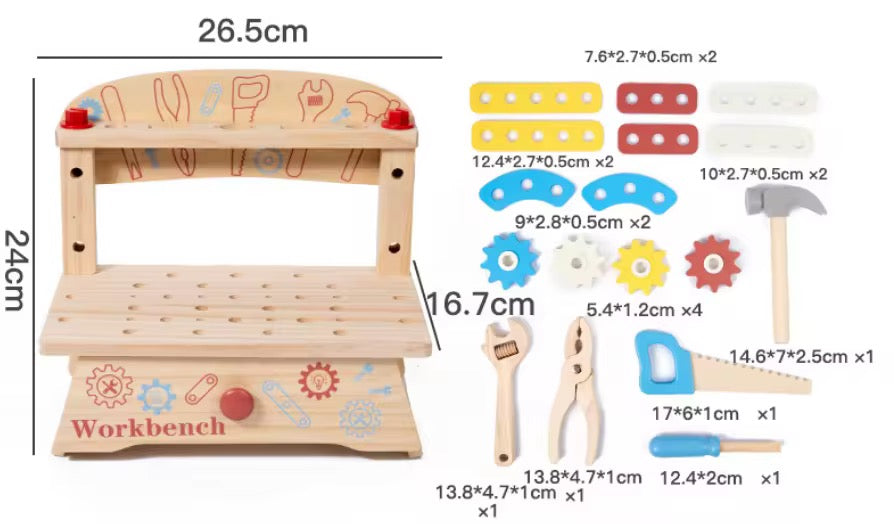 🛠️ kit de bricolage en bois pour enfant – Jeu éducatif Montessori