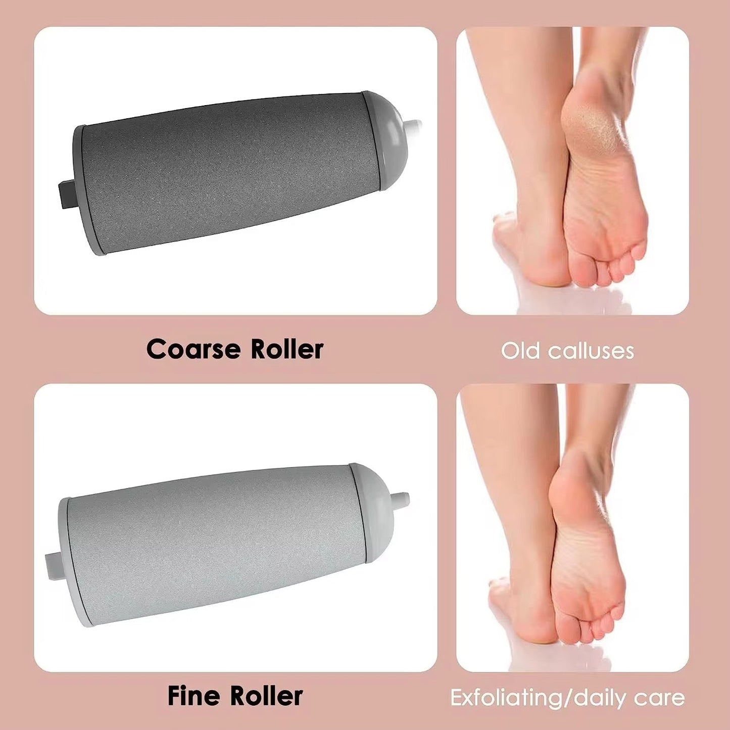 Lime Électrique Rechargeable pour Pieds – Soin Anti-Callosités avec Recharge USB Rapide