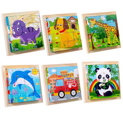 Puzzle 3D , 4 face 1 puzzle au choix plusieur design