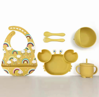 Ensemble repas silicone 6 pcs