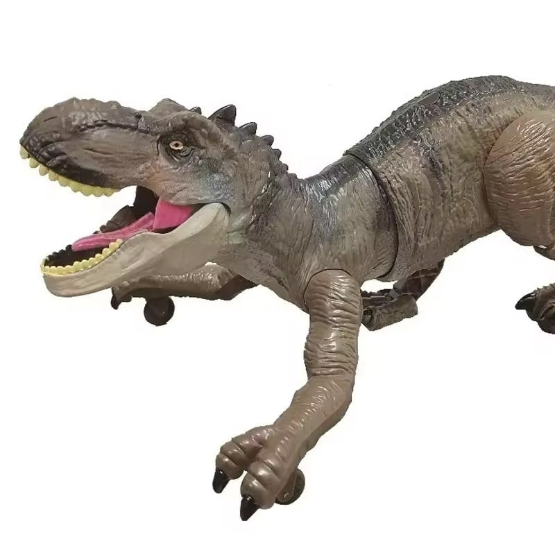 dinosaure télécommandé ultra-réaliste , mobile crachant du feu