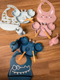 Ensemble Repas Bébé en Silicone – 5 pcs Set Complet pour l’Apprentissage de l’Autonomie 🍽️👶 (Copie)