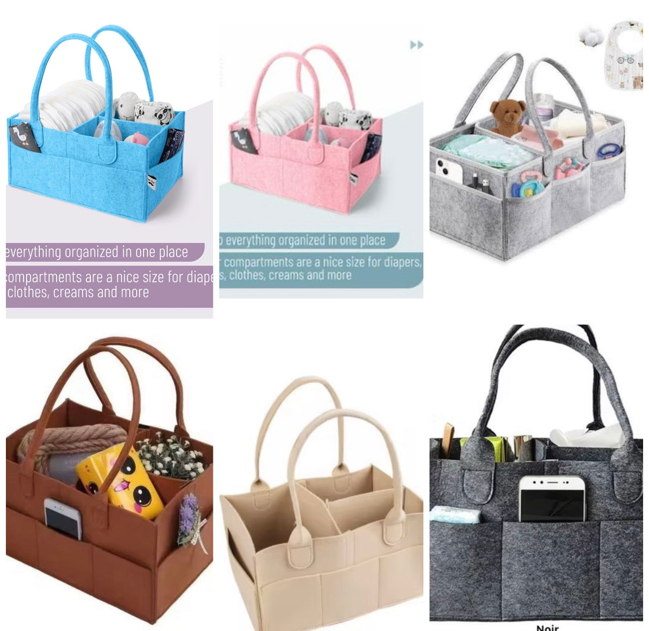 👜 Organisateur de Sac Bébé Multifonction; Pratique