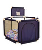 Parc de jeux pliable avec panier 130cmx 110cmx 65 cm , 10 balles offertes