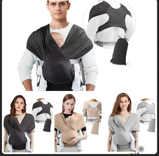 Écharpe Porte-Bébé Ergonomique – Multi-Positions et Ultra Confort*coton 100%