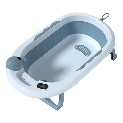 🛁 Baignoire pliable pour bébé avec thermomètre   Confort ; sécurité dès la naissanc