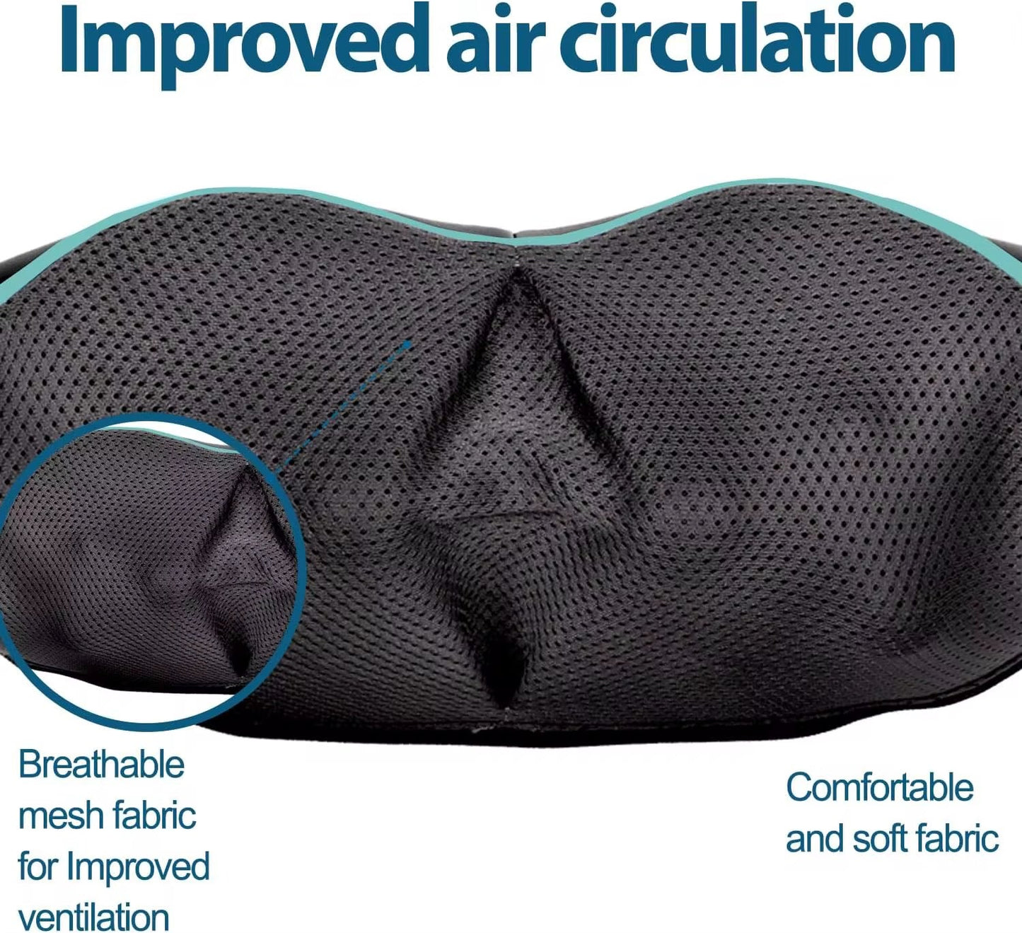 Appareil de Massage Shiatsu Électrique avec Chaleur – Pour Cou, Dos et Épaules tout le corps