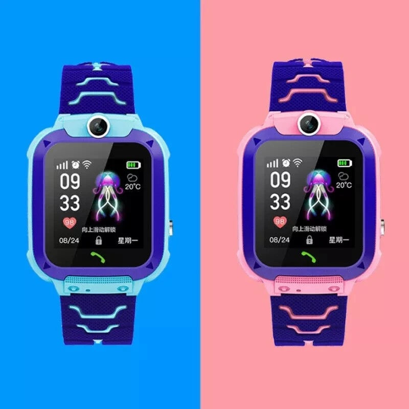 Montre SmartWatch, Montre Intelligente Pour Enfant, Téléphone, Jeux, Appareil Photo et GPS Localisation