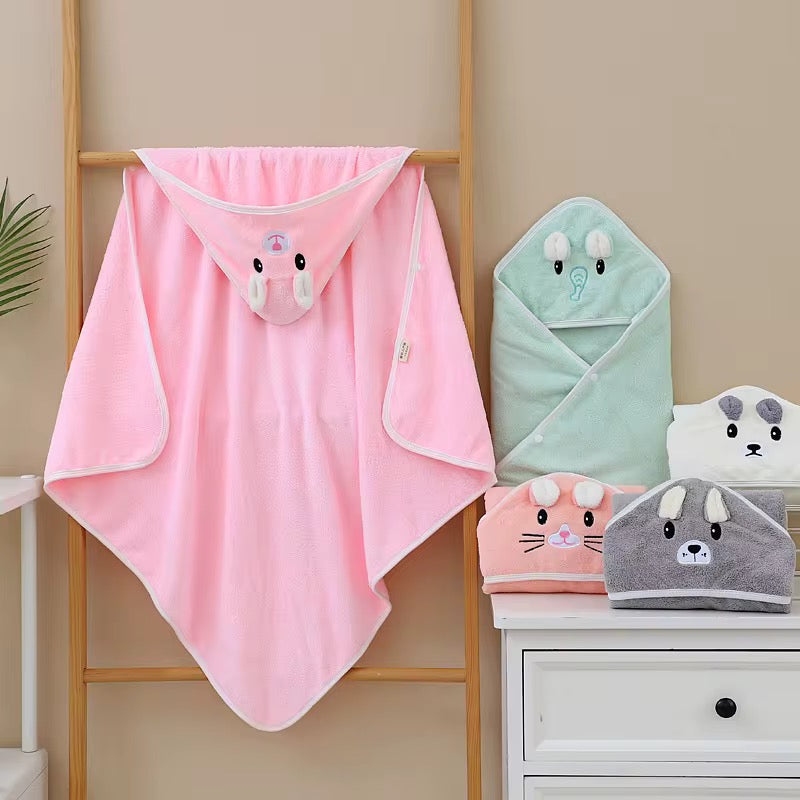 Serviette Cape de bain  design animal