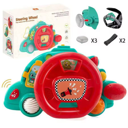 Volant Interactif Éducatif pour Bébé – Jouet Musical d’Éveil