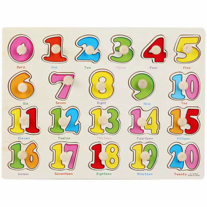 Puzzle Montessori en Bois  thèmes au choix – Apprendre en Jouant 🌈