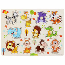 Puzzle Montessori en Bois  thèmes au choix – Apprendre en Jouant 🌈