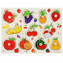 Puzzle Montessori en Bois  thèmes au choix – Apprendre en Jouant 🌈