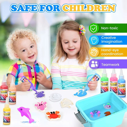 Kit Créatif Magic Water Elf™ – Créez Vos Propres Créatures Magiques en 3D !