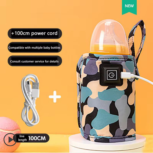 Chauffe-Biberon Portable USB – Le Compagnon Indispensable des Parents Nomades 👶🍼