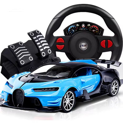 🏎️ Voiture Télécommandée de Course avec Volant et Pédales – Une Expérience de Conduite Ultra Réaliste ! (Copie)