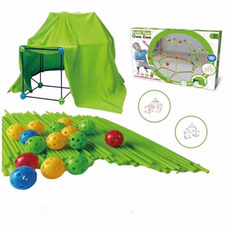 Kit construction tente jeu