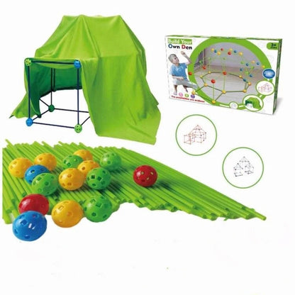 Kit construction tente jeu